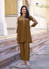 Ishika By Karissa Mall Chanderi Ladies Co Ord Set Wholesale Market In Surat